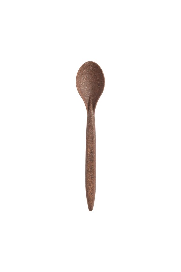 Lyžička na kávu drevo - plast WPC 13,5 cm, 100ks